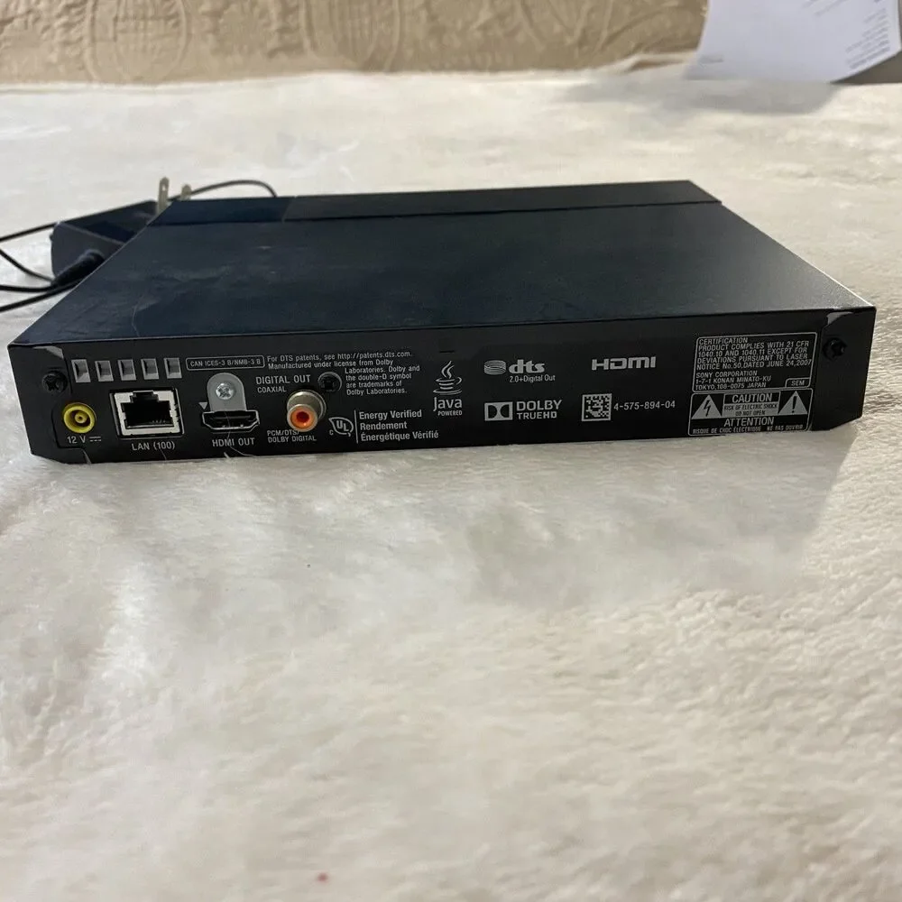Sony BDP S1700 Blu Ray or DVD Player w/ Power Cord No Remote
